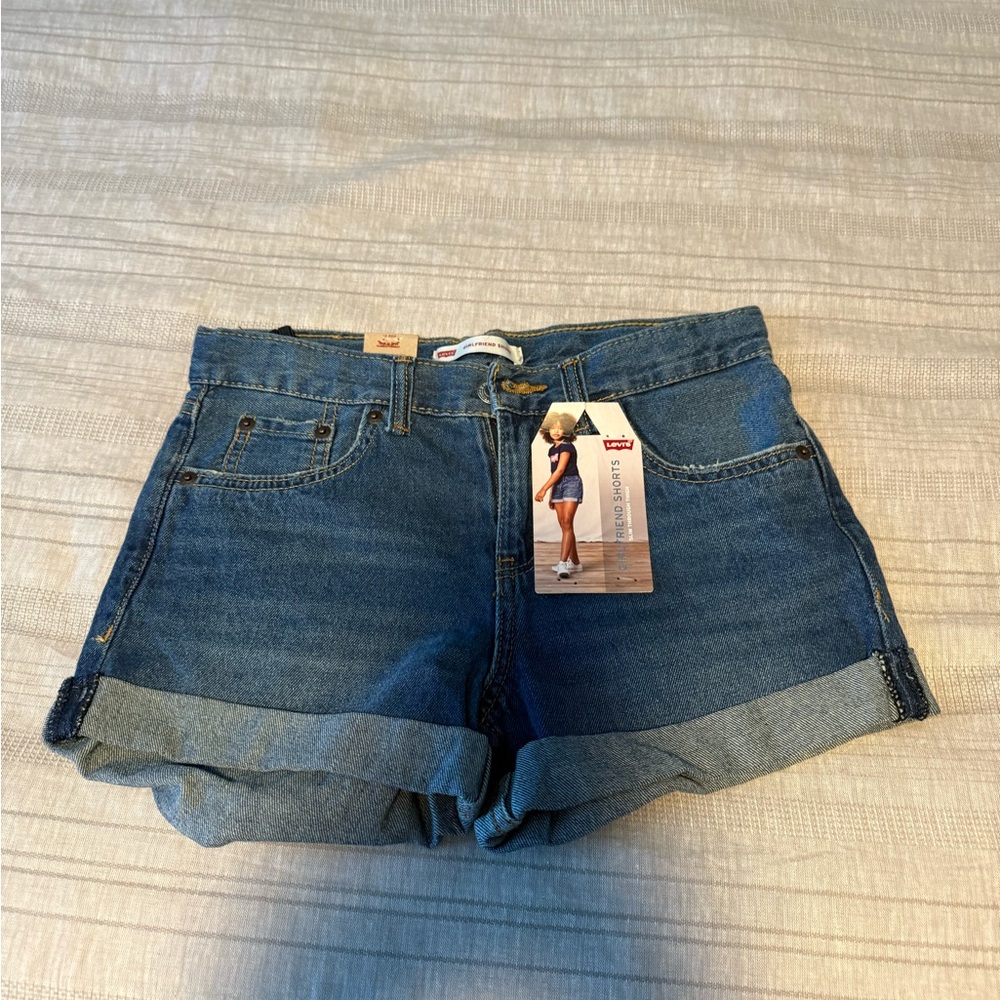 Levi's Girls Classic Blue Jean Shorts w/Tags